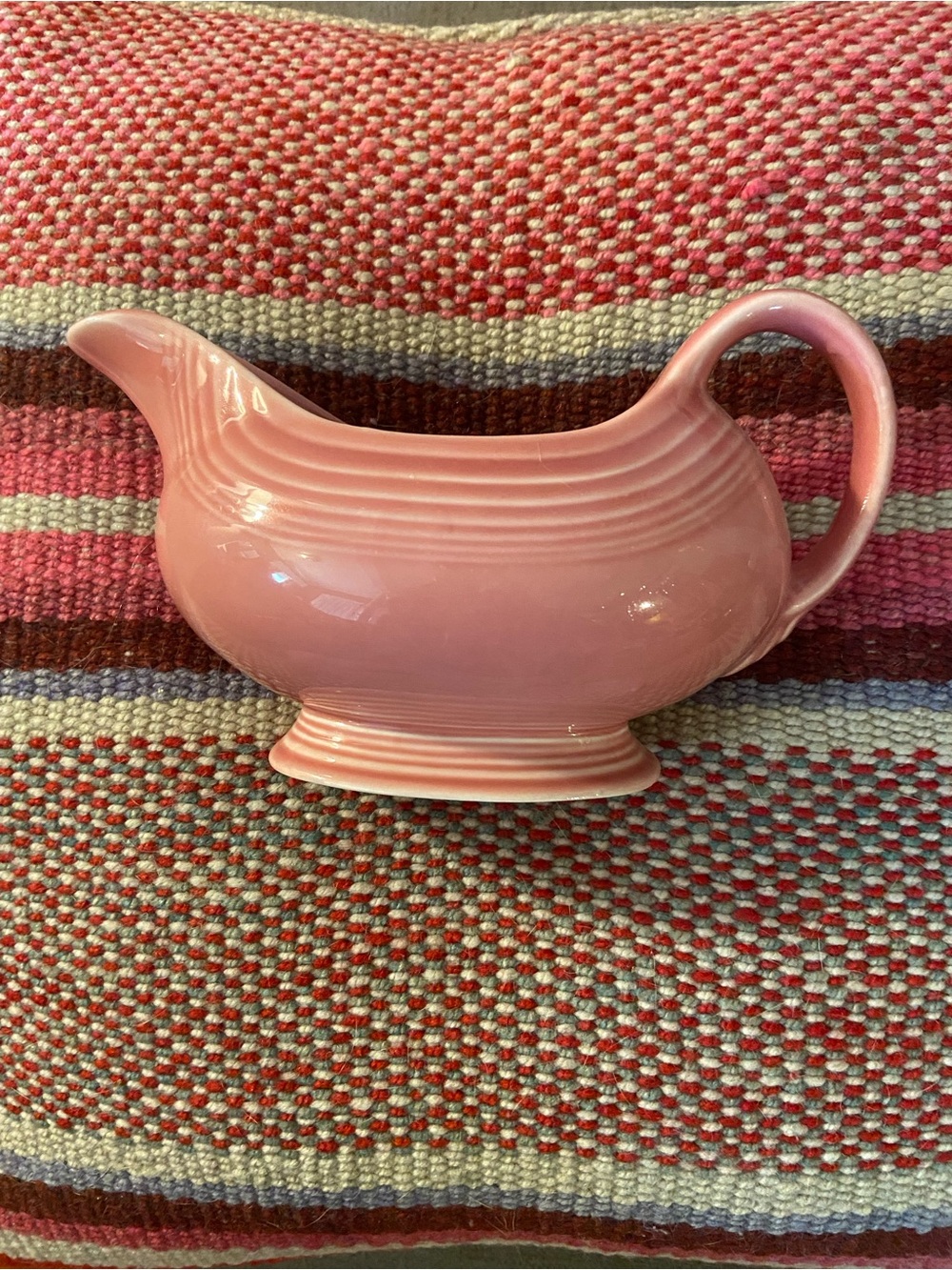 Fiesta Pink Creamer Pitcher